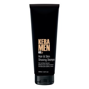 Мужской кератиновый шампунь-кондиционер-гель для душа и бритья KIS KeraMen Hair & Skin Shaving Shampoo
