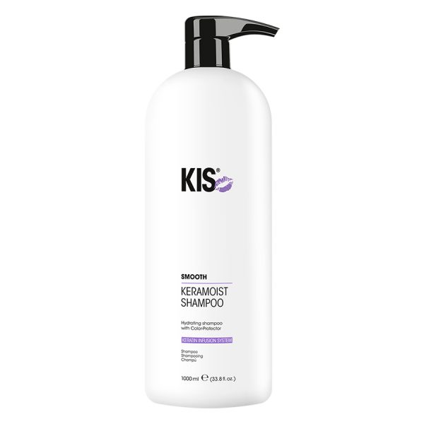 Кератиновый шампунь для сухих и ломких волос KIS KeraMoist Shampoo (КИС КераМойст)